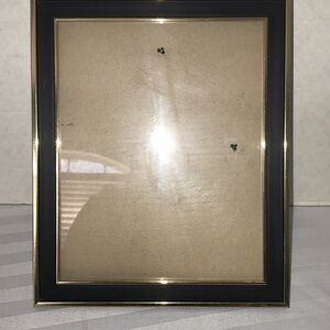 Source Unknown Black and Gold Picture Frame Accent